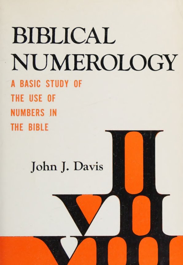 Cover of Biblical numerology