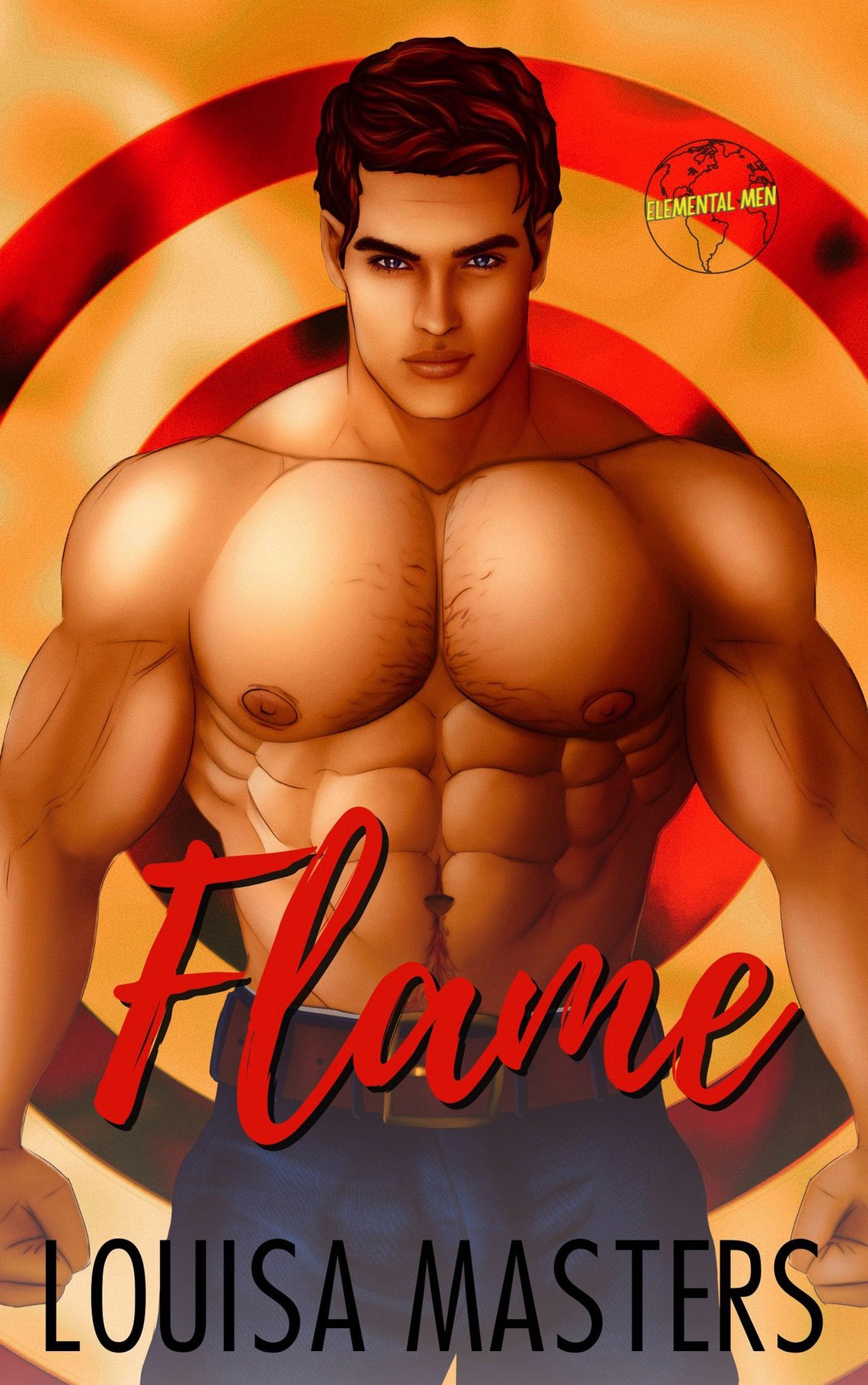 Cover of Flame (Elemental Men Book 3)