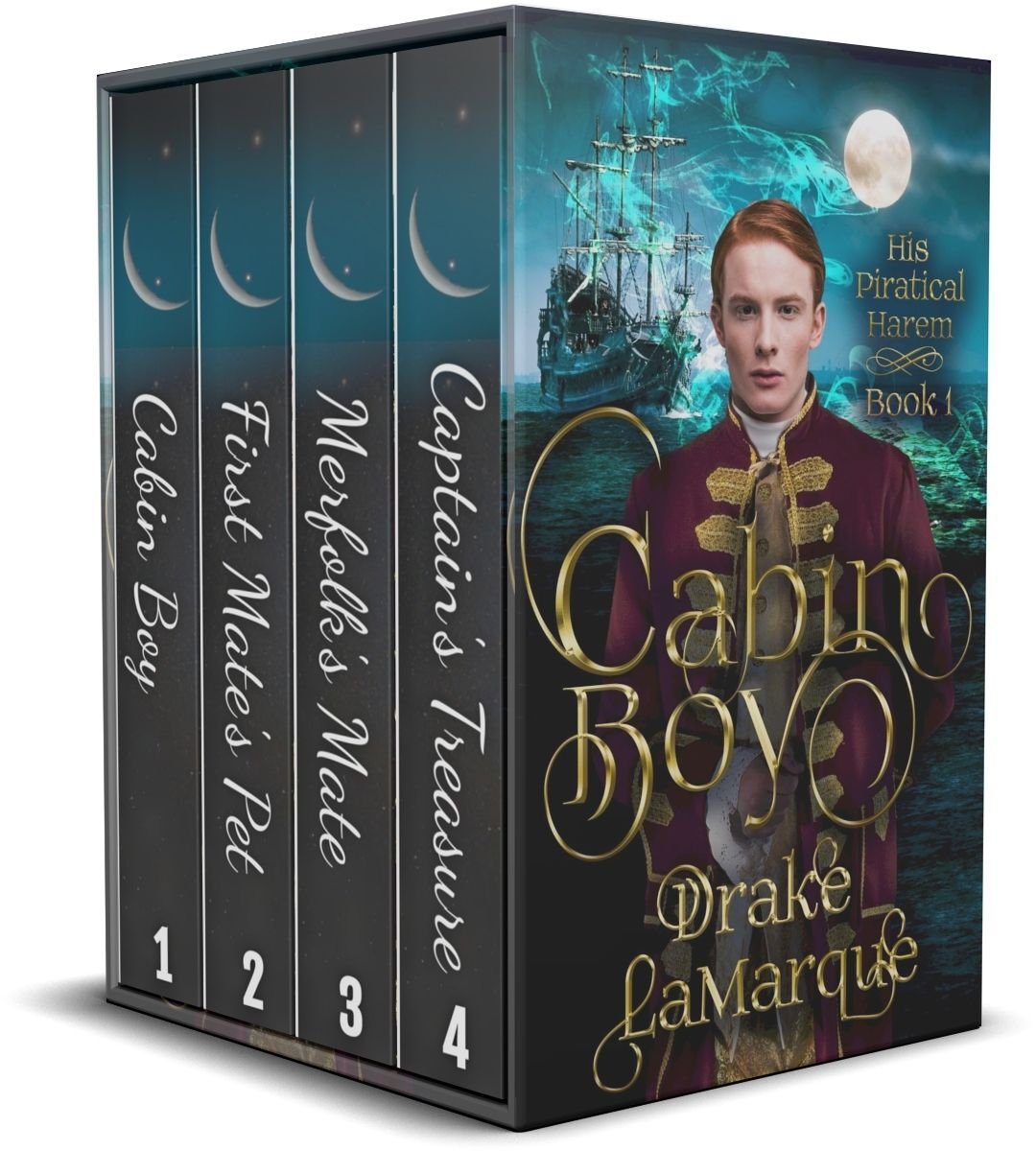 Cover of His Piratical Harem box set (2021)