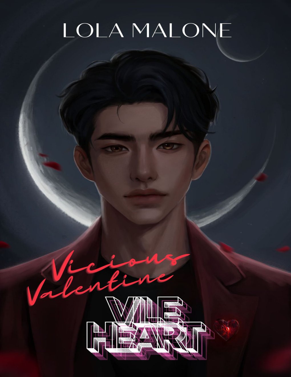 Cover of Vile Heart: A Dark MM Sci-Fi College Romance