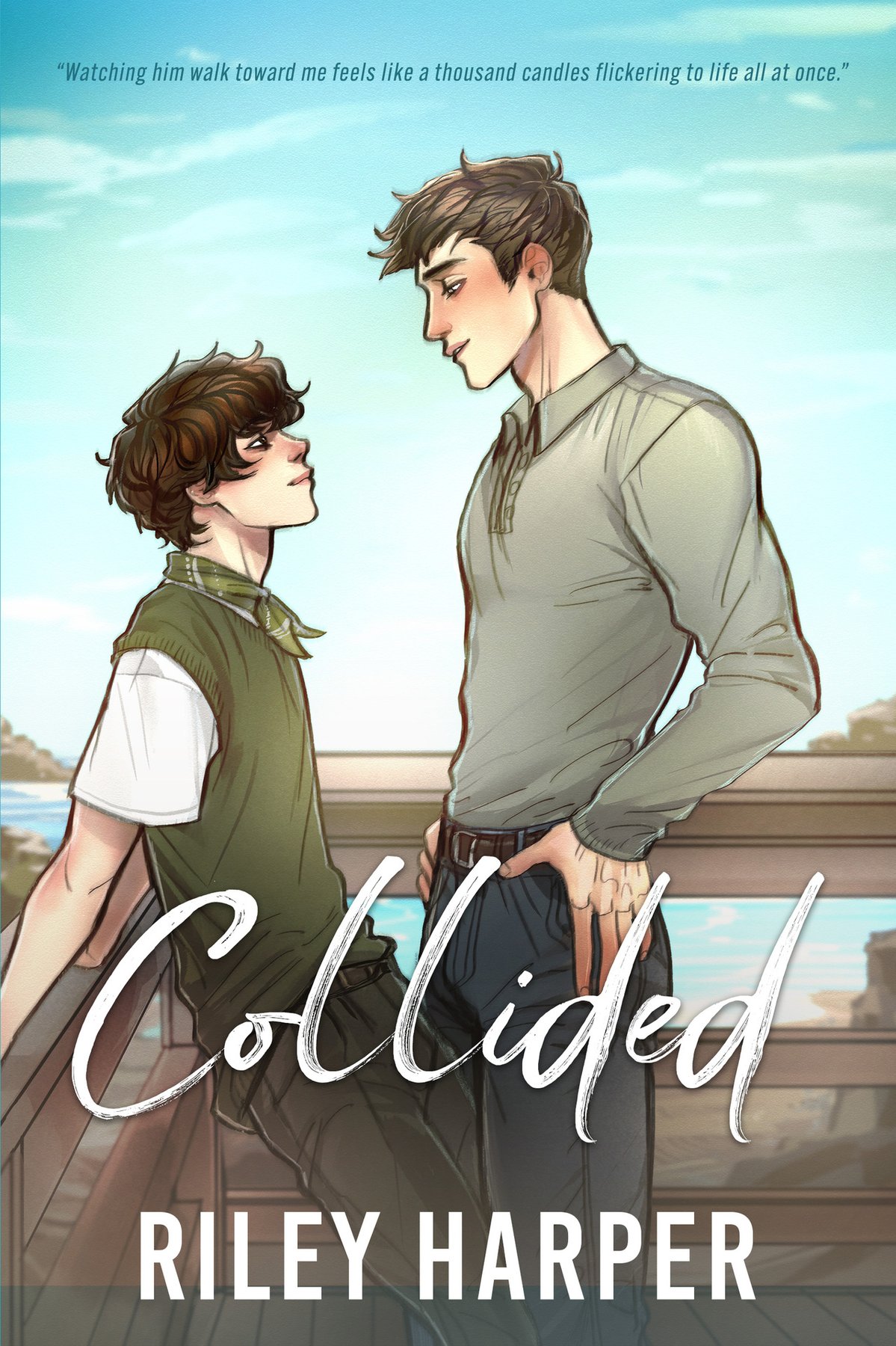 Cover of Collided (The Blackbird Boys Book 2)