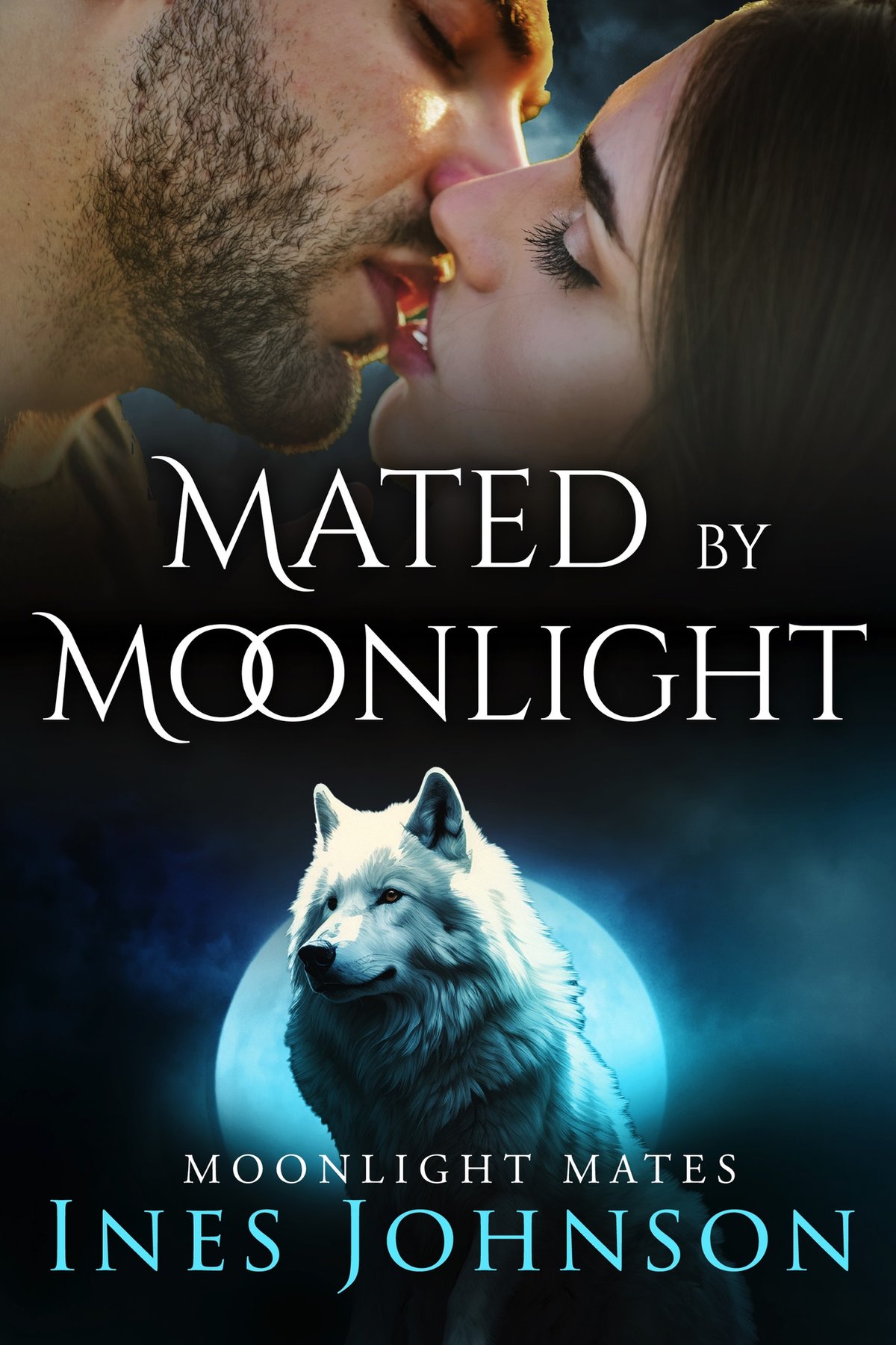 Cover of Mated by Moonlight: a Fated Mates Shifter Romance