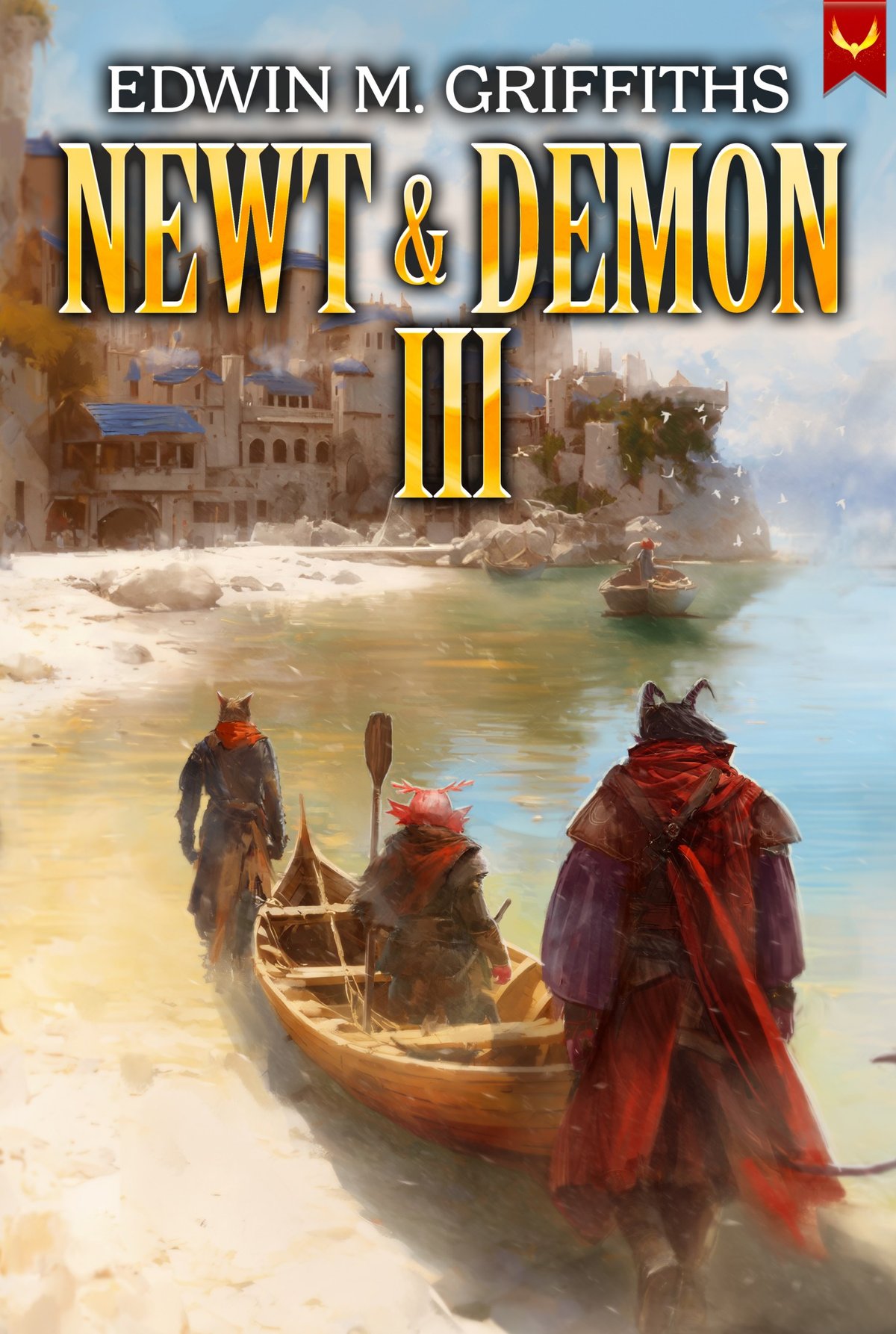 Cover of Newt and Demon 3: A Low-Stakes Cozy Fantasy LitRPG (The Newt and Demon)