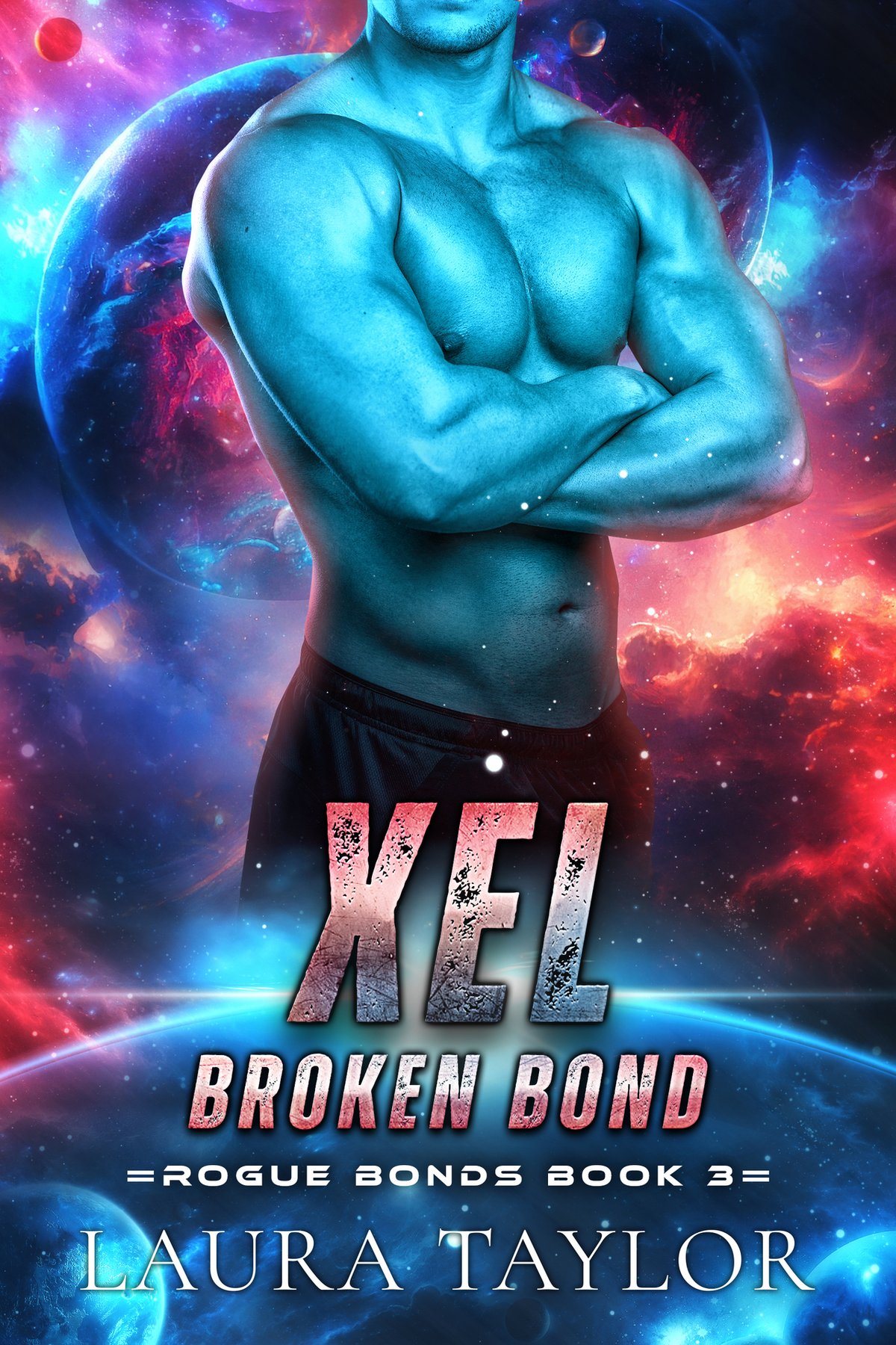 Cover of Xel: Broken Bond: An MM Sci-fi Alien Romance