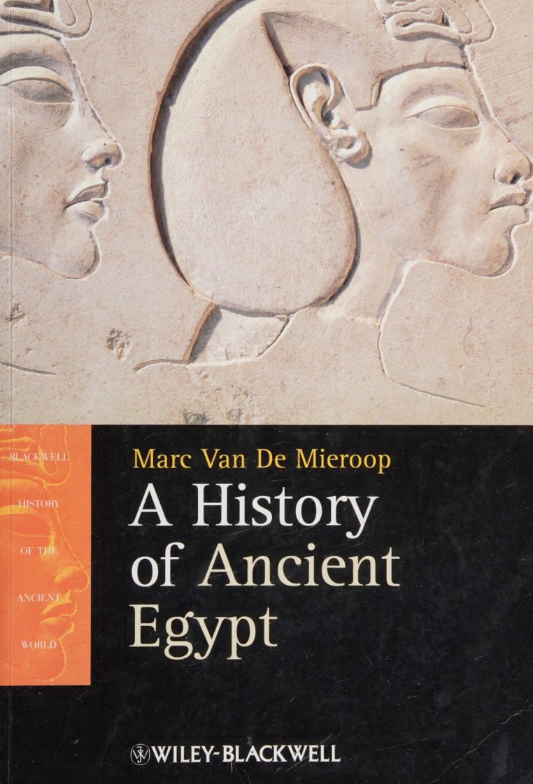 Cover of A history of ancient Egypt