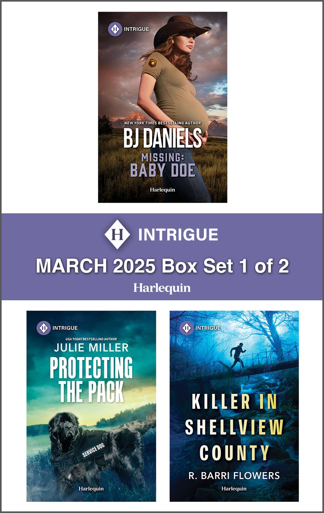 Cover of Harlequin Intrigue March 2025 - Box Set 1 of 2 (2025)