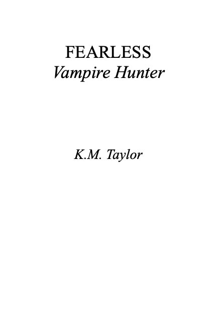 Cover of Fearless Vampire Hunter (2025)