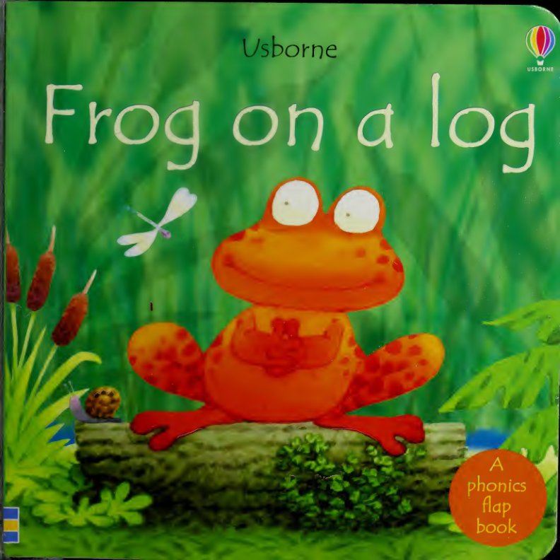 Cover of Frog on a log
