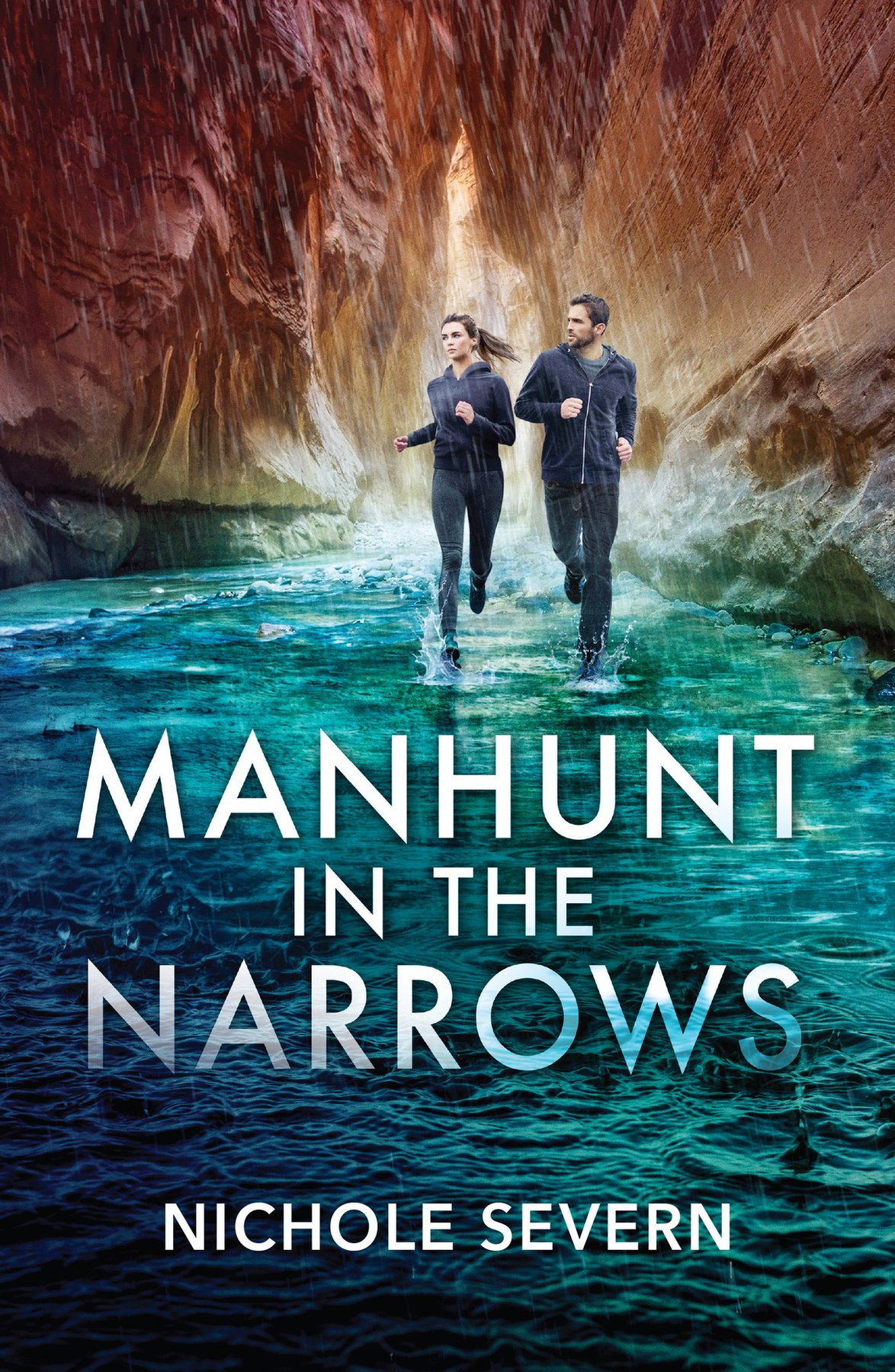 Cover of Manhunt In The Narrows (Red Rock Murders)