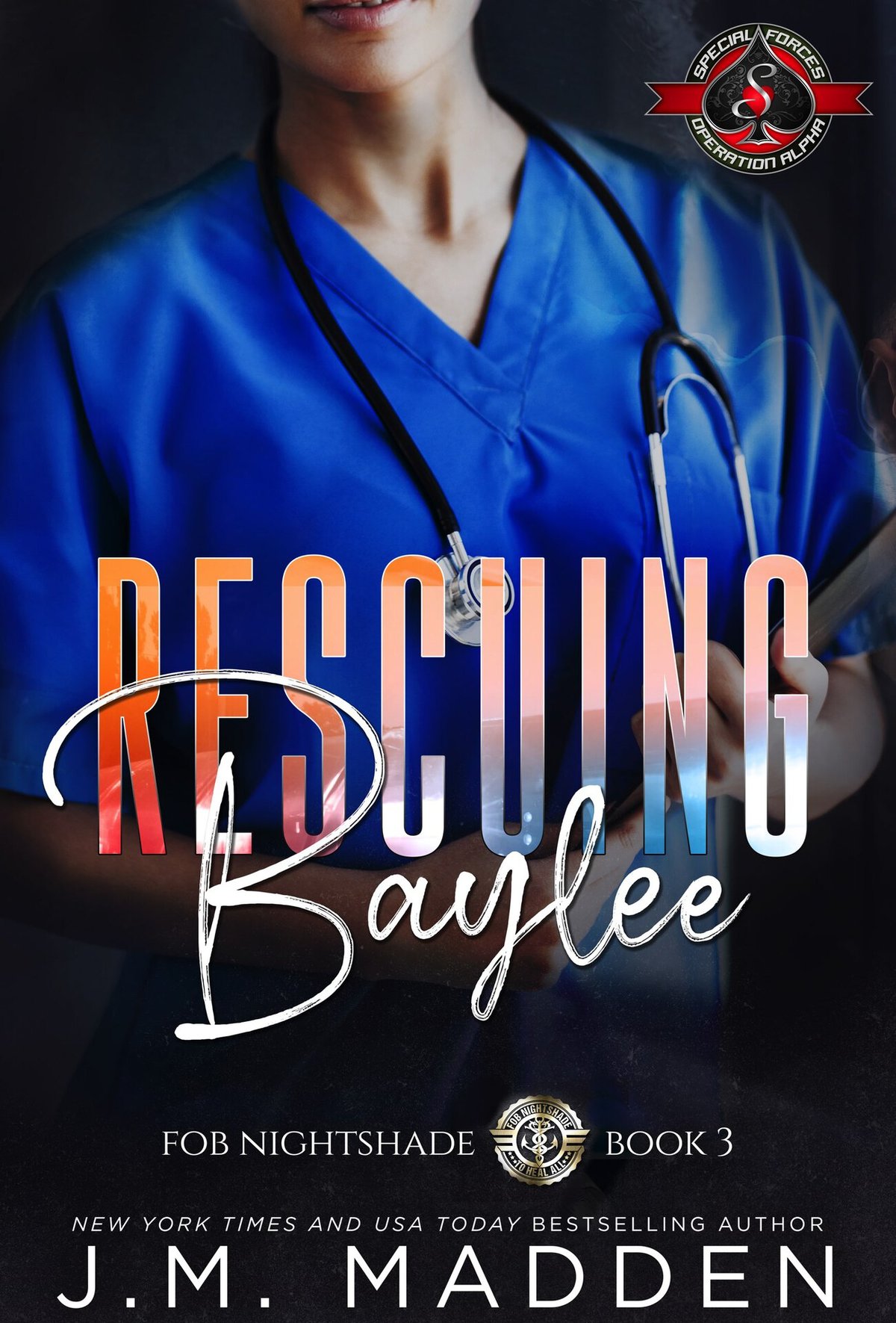 Cover of Rescuing Baylee (Special Forces: Operation Alpha) (Nightshade Book 3)
