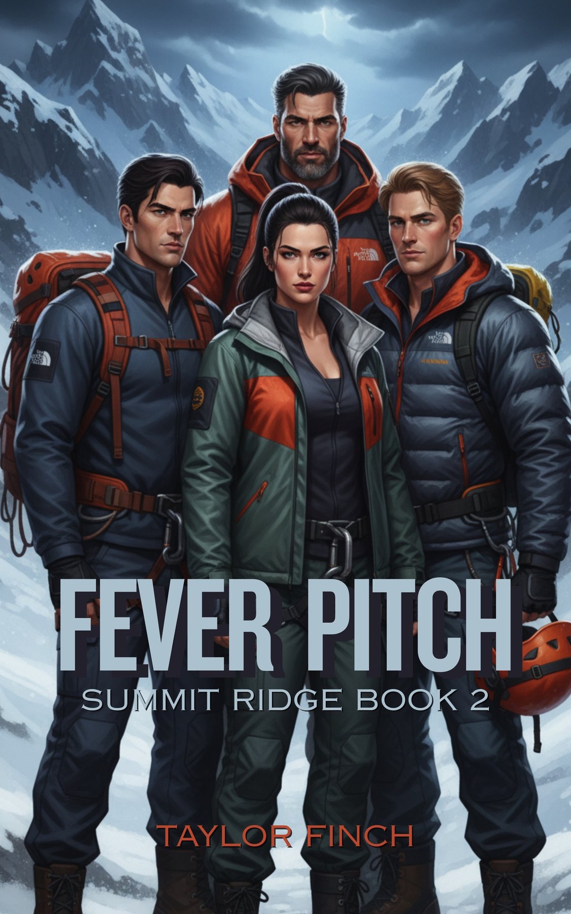 Cover of Fever Pitch: A Standalone Steamy Omegaverse Romance