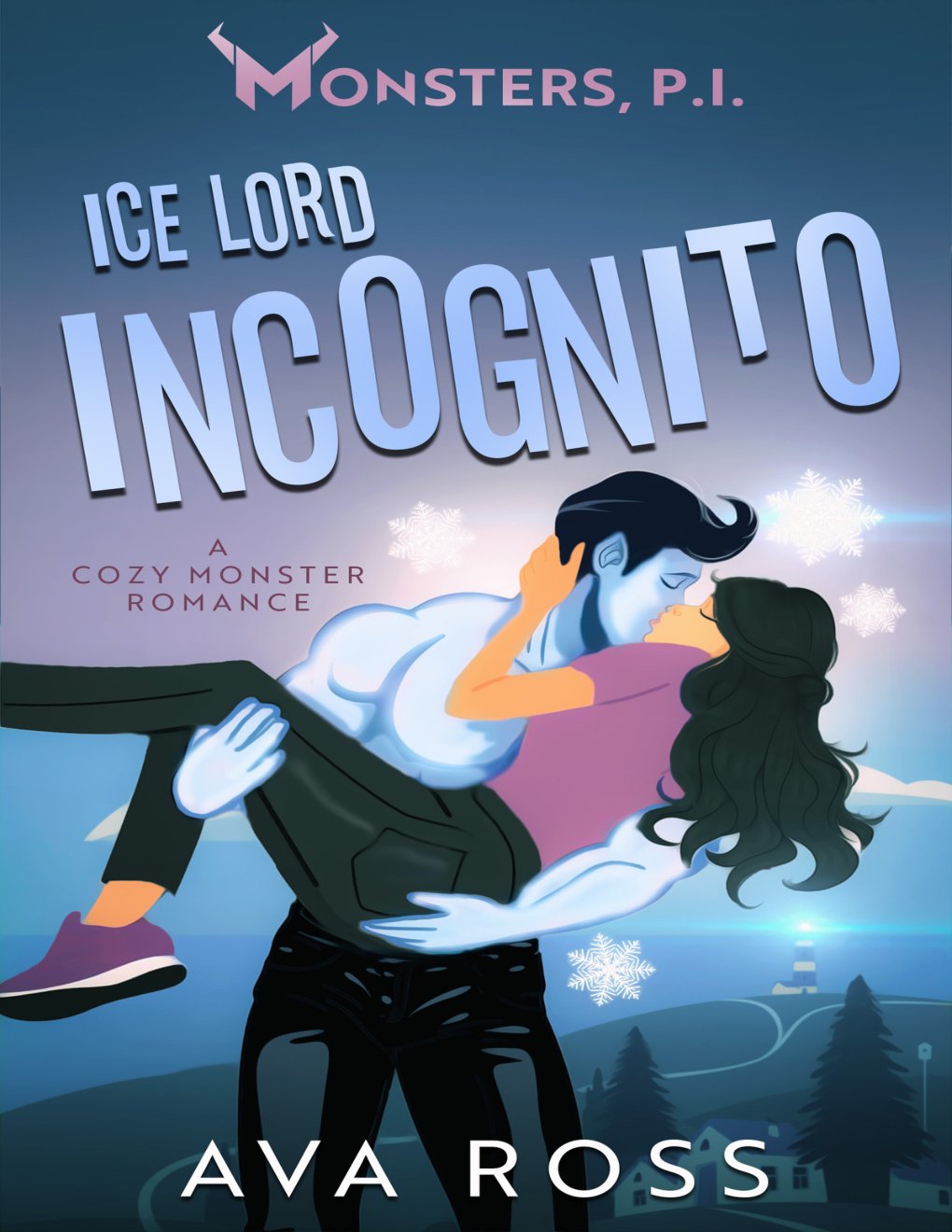 Cover of Ice Lord Incognito: A Cozy Monster Romance (Monsters, PI Book 2)