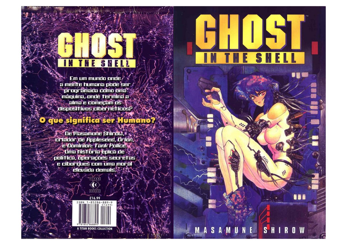 Cover of Ghost in the Shell Spanish