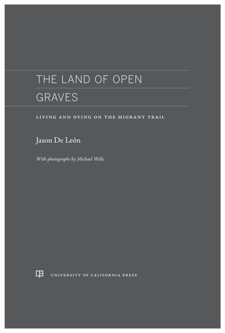 Cover of The Land of Open Graves