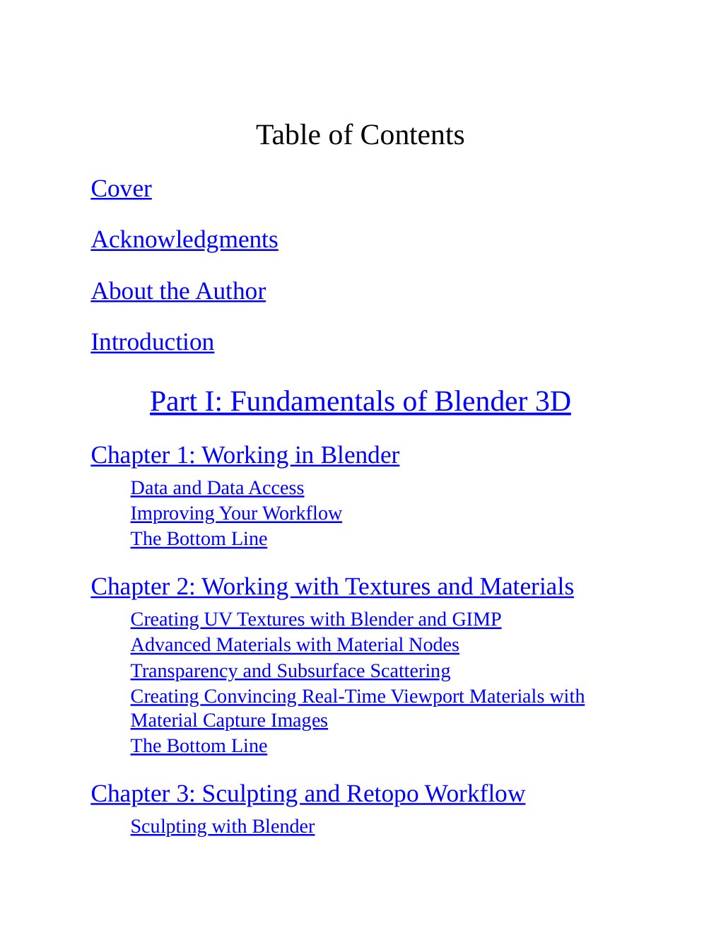 Cover of Mastering Blender
