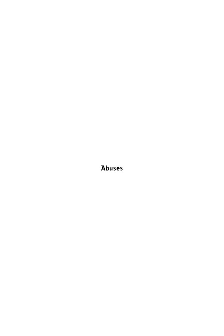 Cover of Abuses