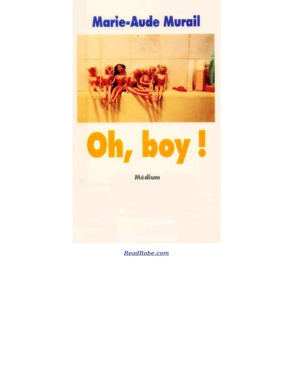 Cover of Oh boy !