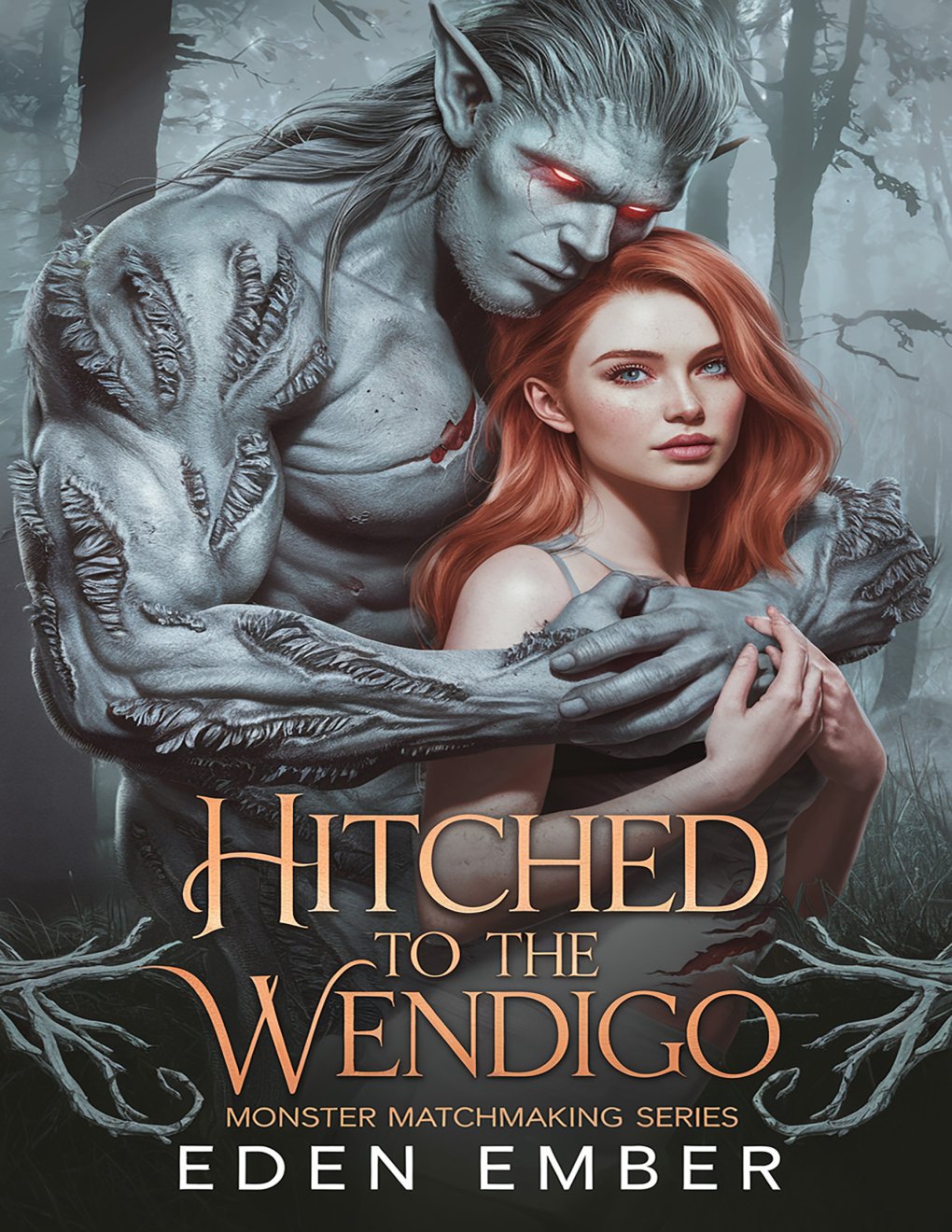 Cover of Hitched to the Wendigo (Monster Matchmaking Series Book 1)