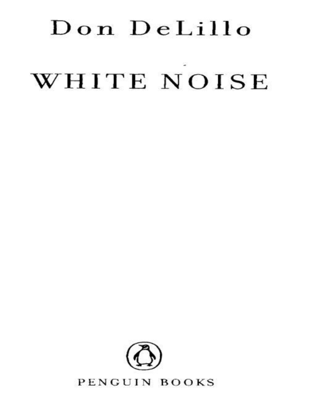 Cover of White Noise