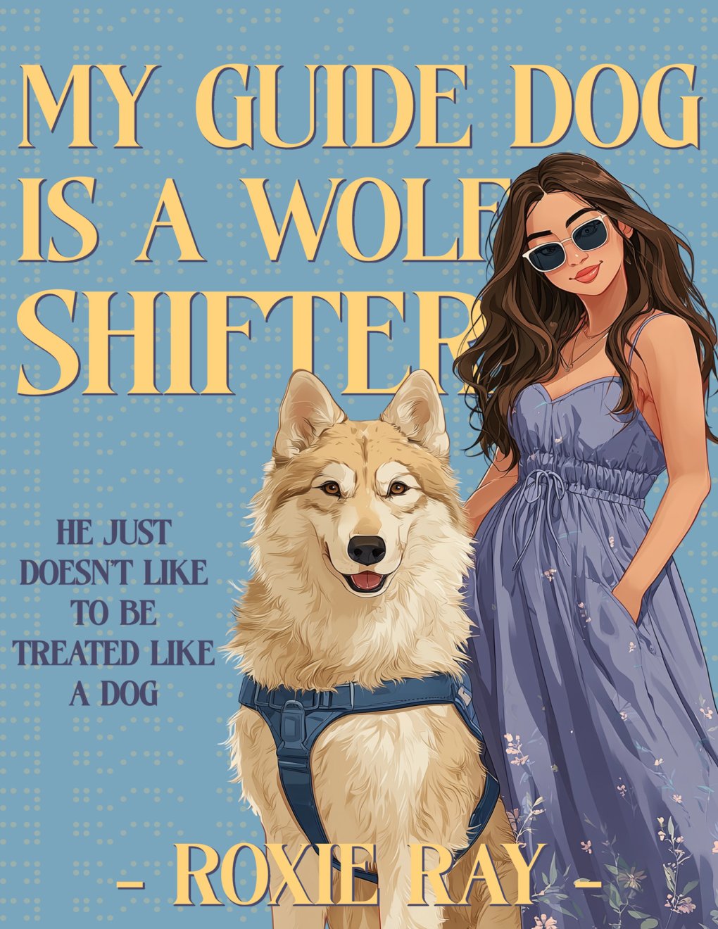 Cover of My Guide Dog is a Wolf Shifter