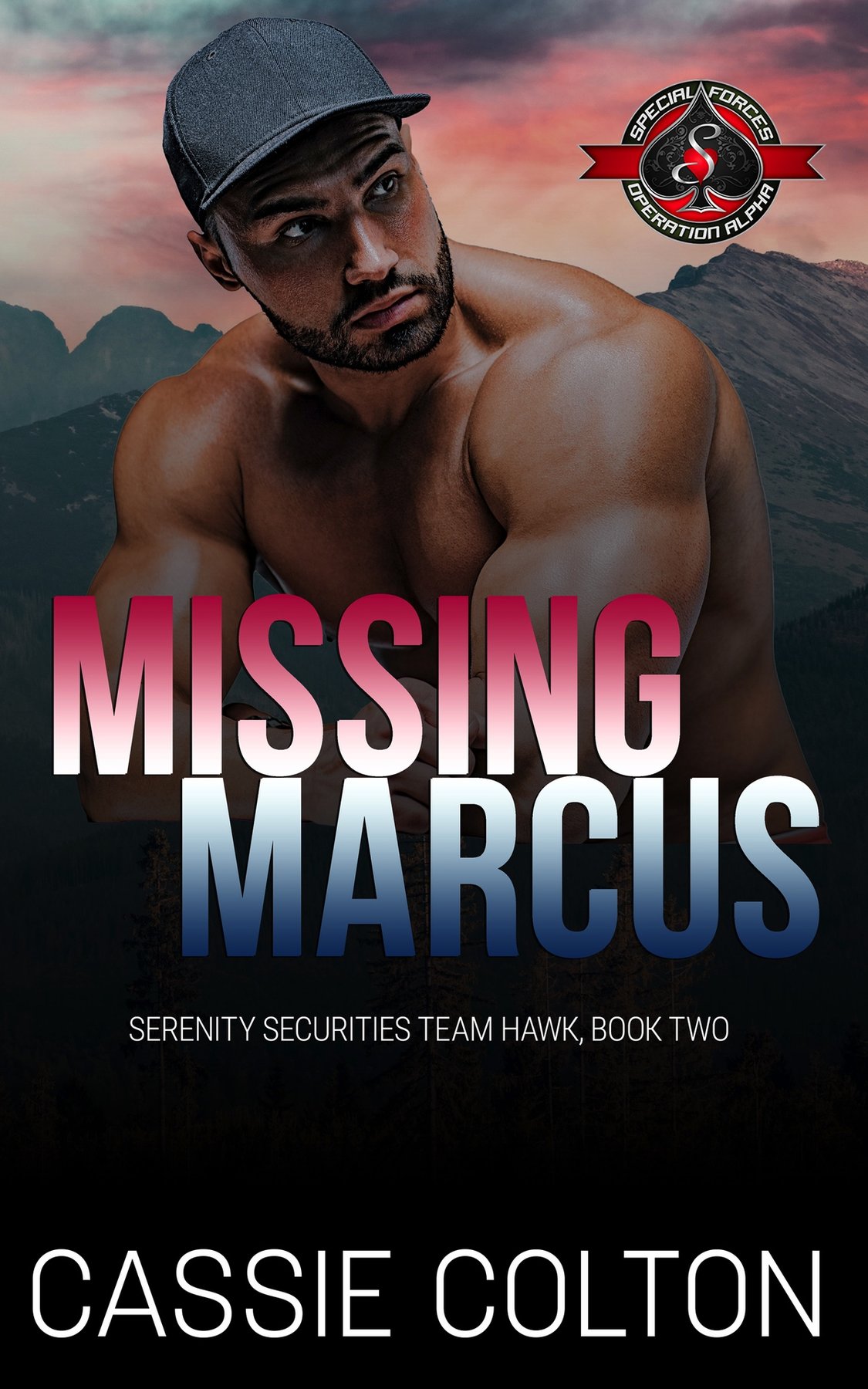 Cover of Missing Marcus (Special Forces: Operation Alpha) (Serenity Securities, Team Hawk Book 2)