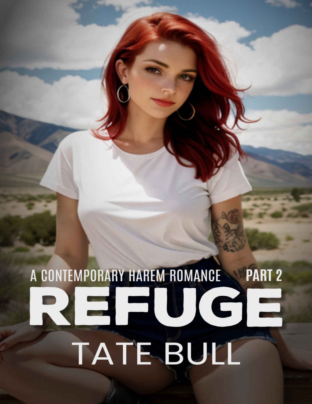 Cover of Refuge (part 2): A Contemporary Harem Romance