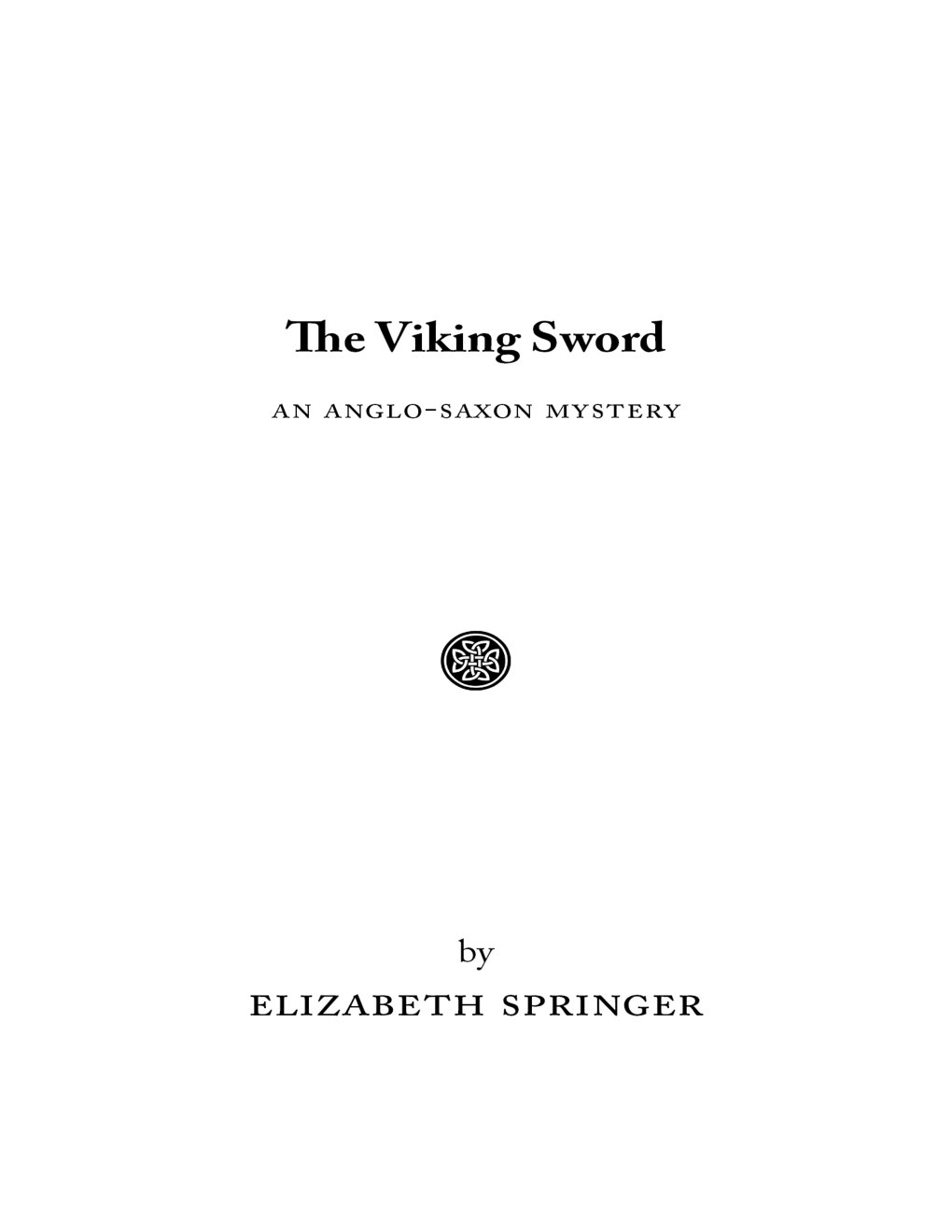 Cover of The Viking Sword