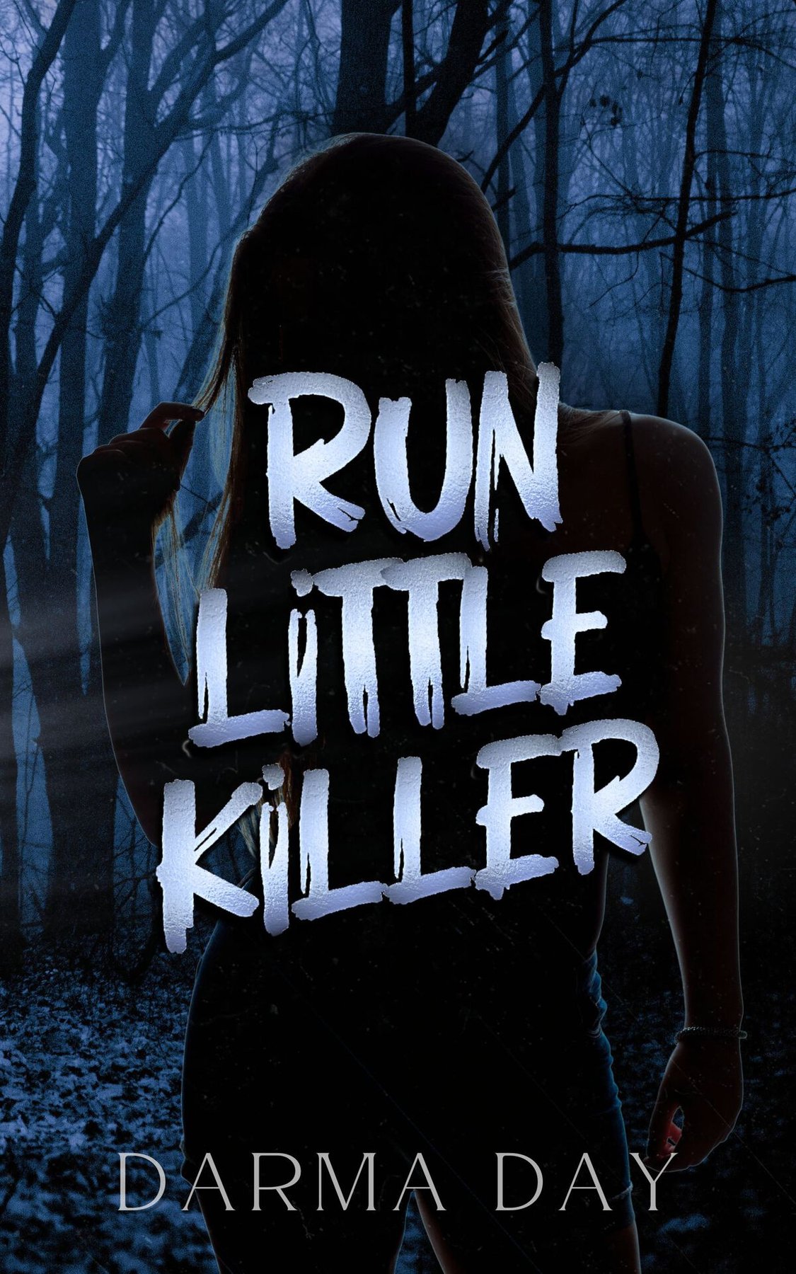 Cover of Run Little Killer: A dark MFM romance