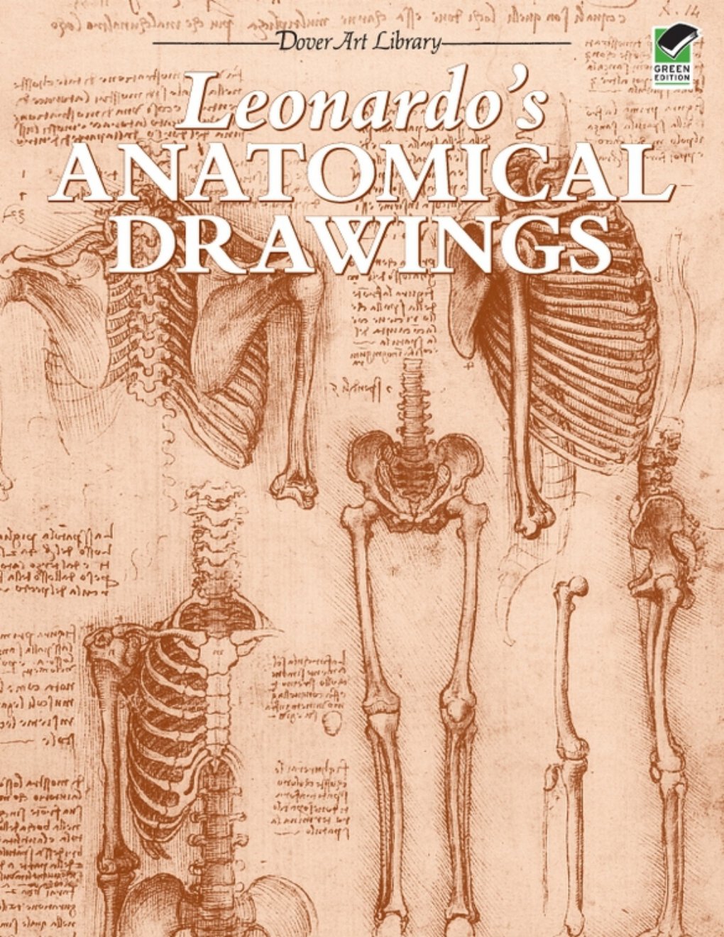 Cover of Leonardo's Anatomical Drawings