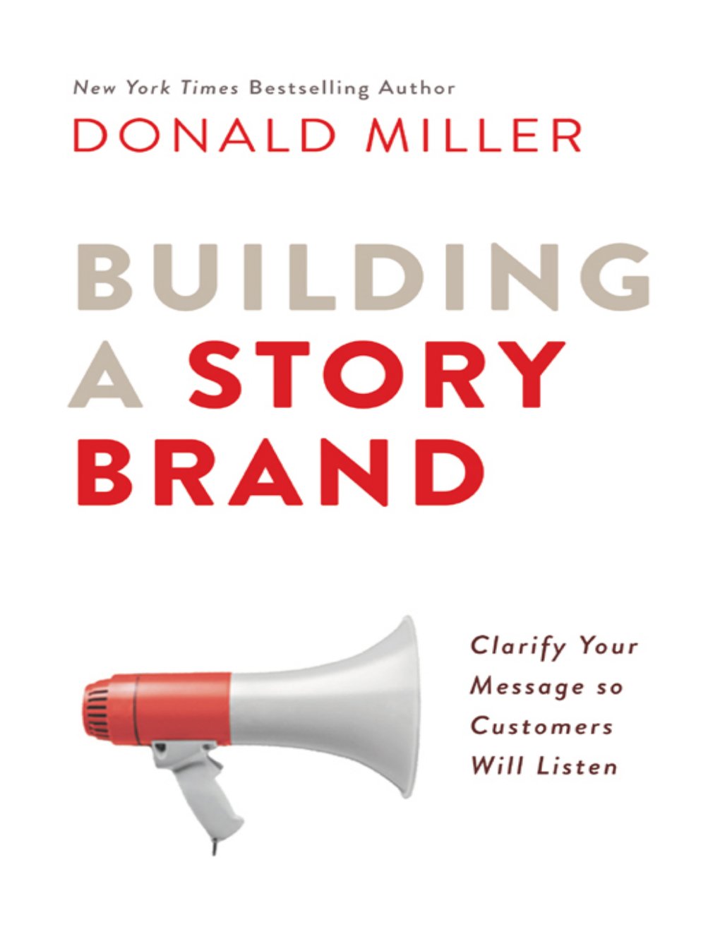 Cover of Building a StoryBrand