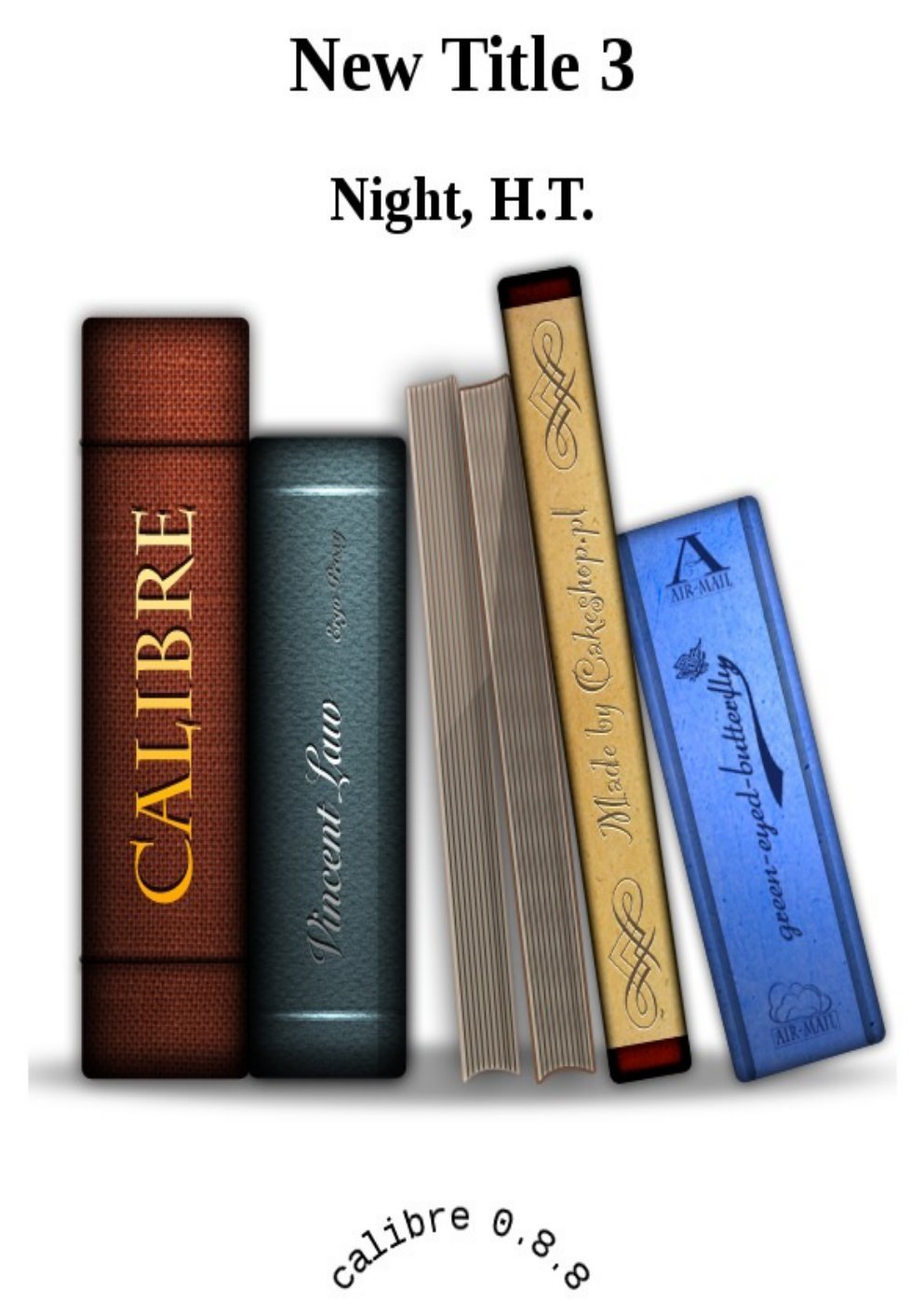 Cover of New Title 3 (2009)