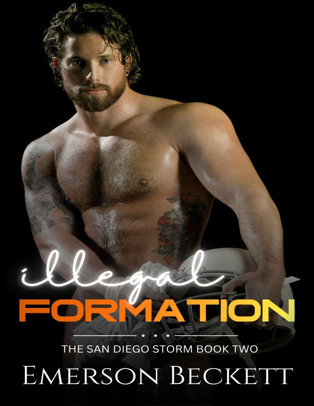 Cover of Illegal Formation: An MM Quarterback and Fighter Pilot Romance (The San Diego Storm MM Football Series Book 2)