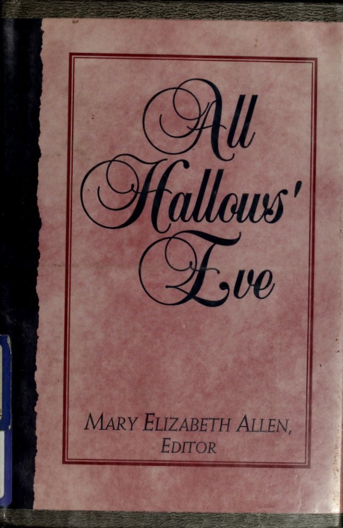 Cover of All Hallows' Eve
