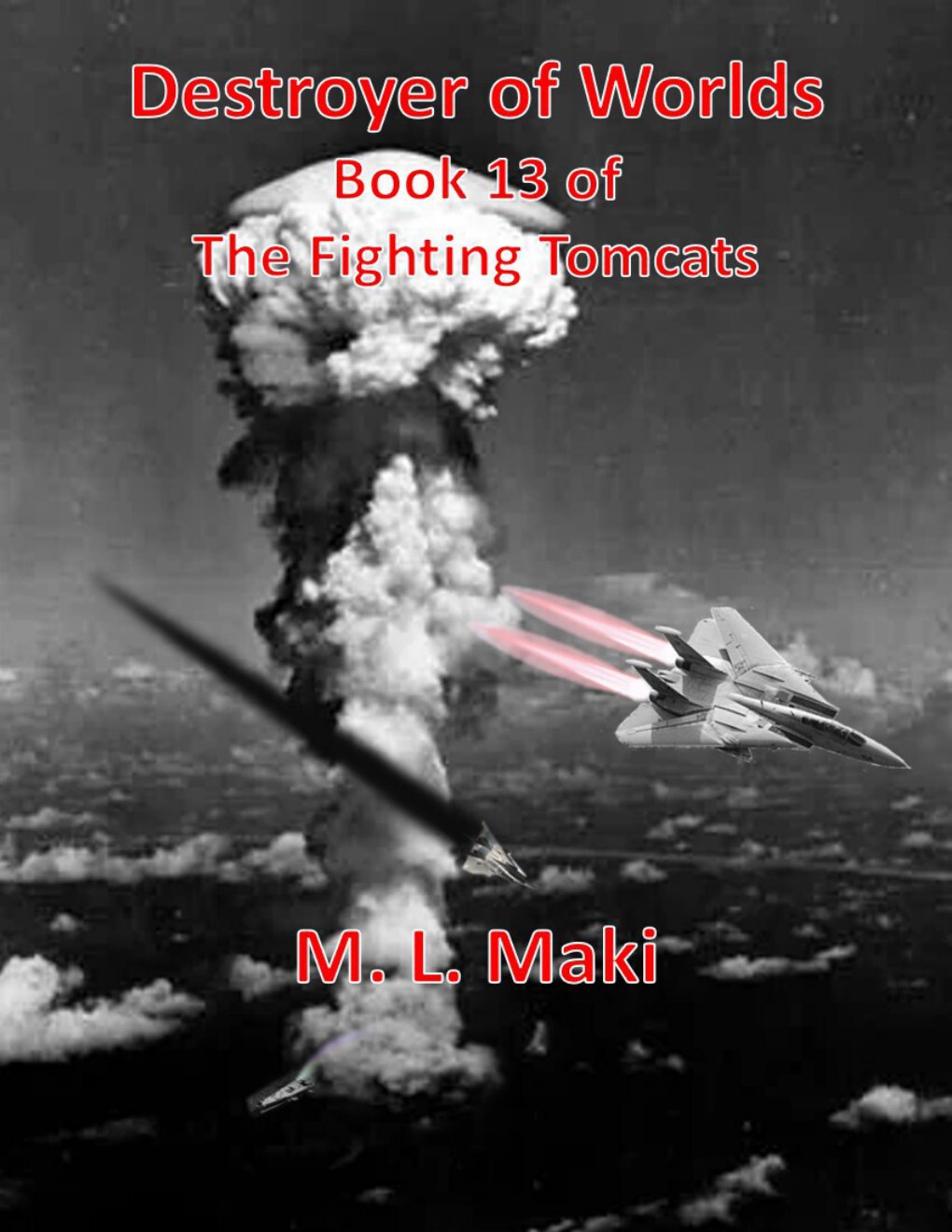 Cover of DESTROYER OF WORLDS: BOOK 13 OF THE FIGHTING TOMCATS