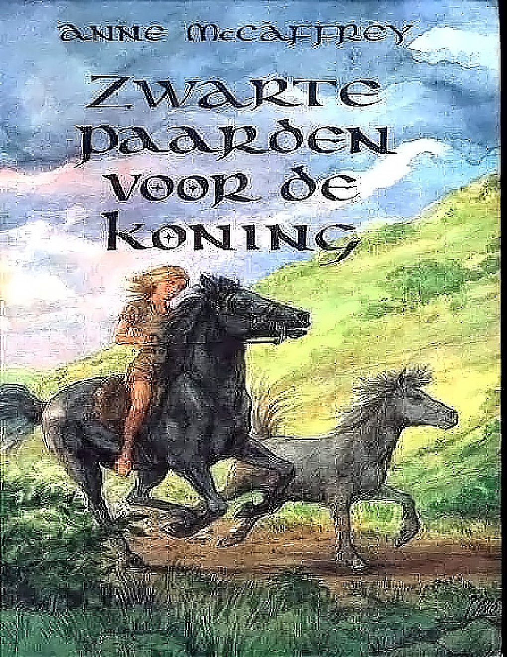 Cover of Zwarte paarden voor de koning (1912)