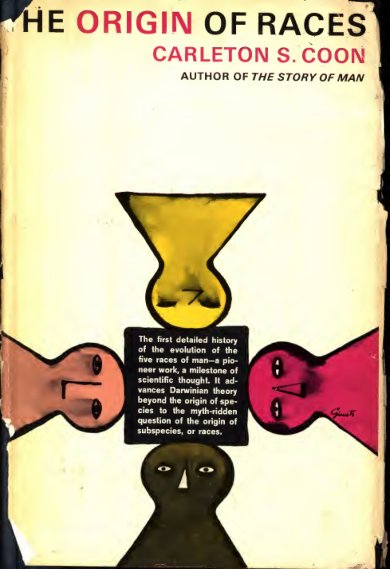 Cover of The Origin of Races