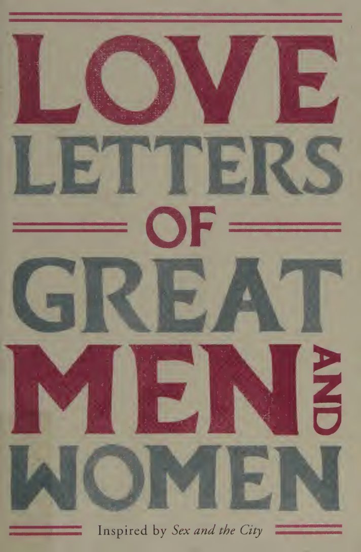Cover of Love letters of great men and women (1790)