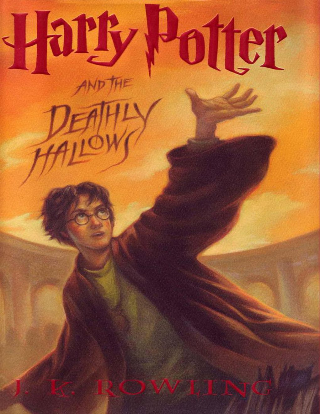 Cover of Harry Potter and the Deathly Hallows