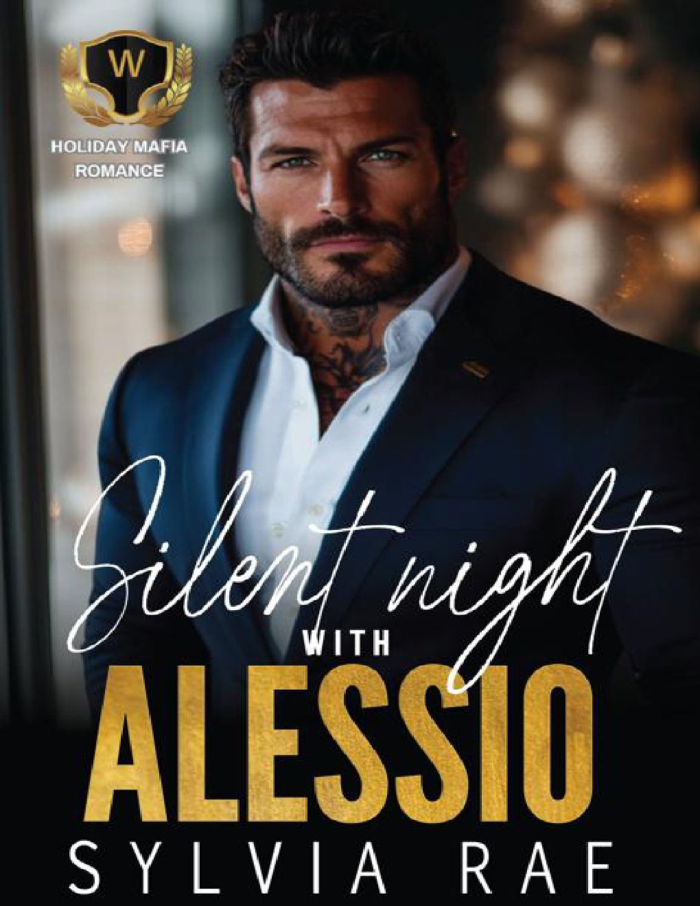 Cover of Silent Night With Alessio: An Age Gap Mafia Holiday Romance