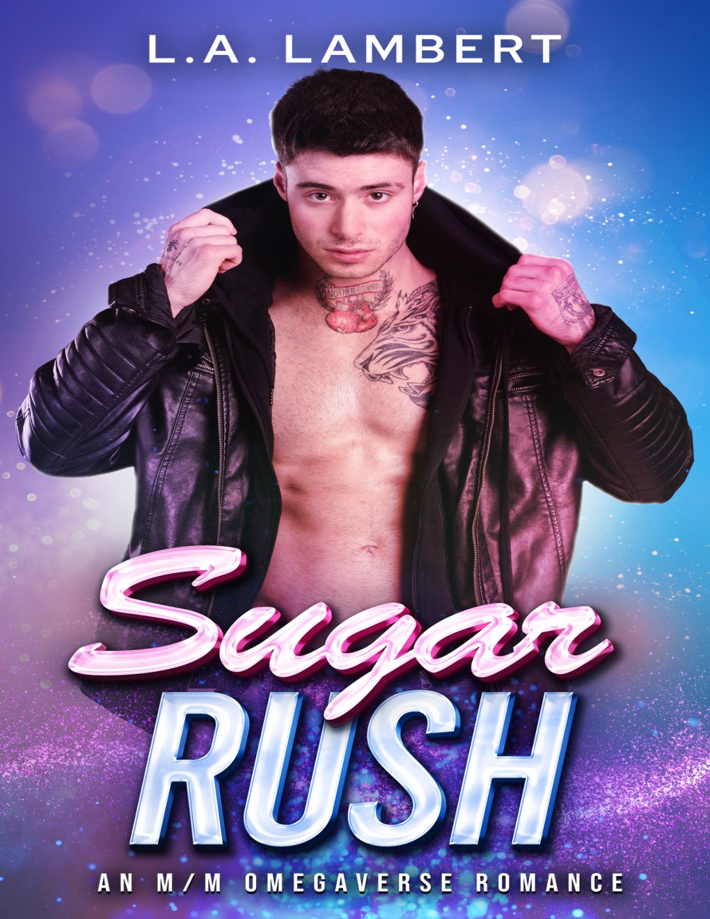 Cover of Sugar Rush: An M/M Omegaverse Romance