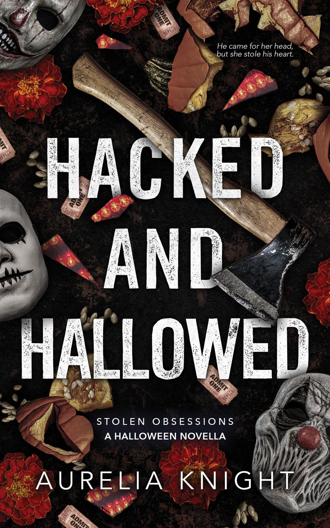 Cover of Hacked and Hallowed (Stolen Obsessions)