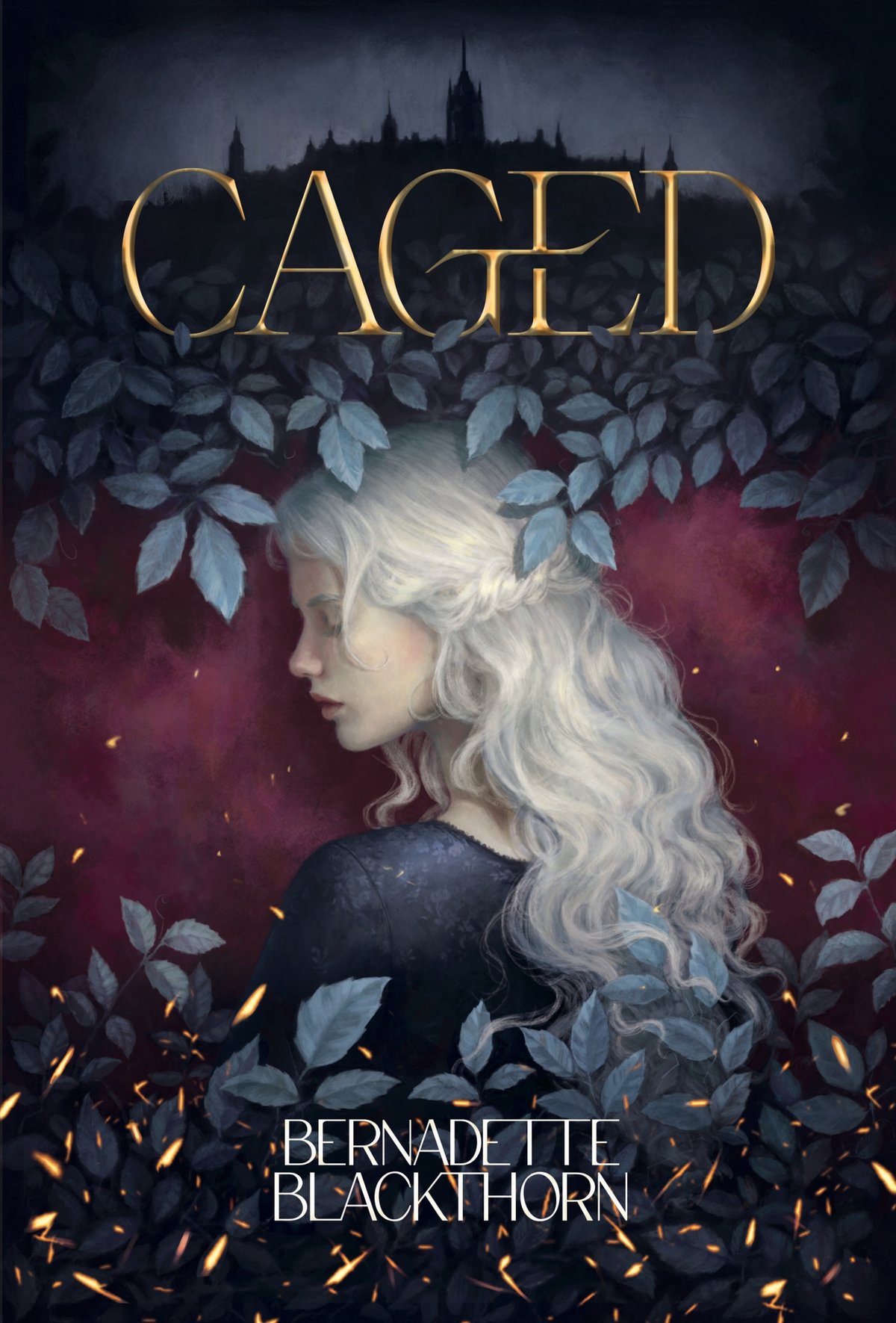 Cover of Caged: A Dark Why Choose Fantasy Omegaverse