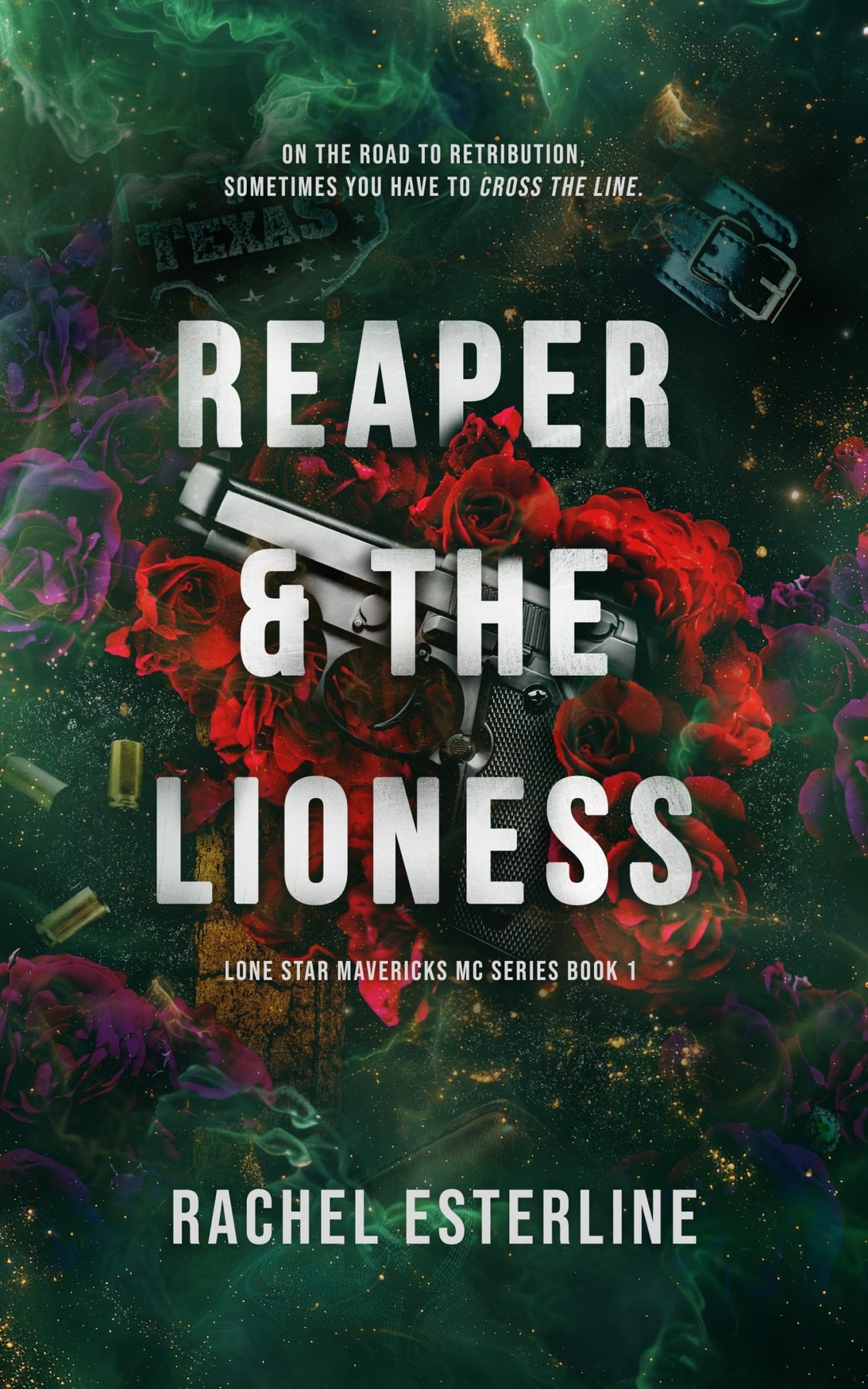 Cover of Reaper & The Lioness- Lone Star Mavericks MC, Book 1 (A Motorcycle Club Roma