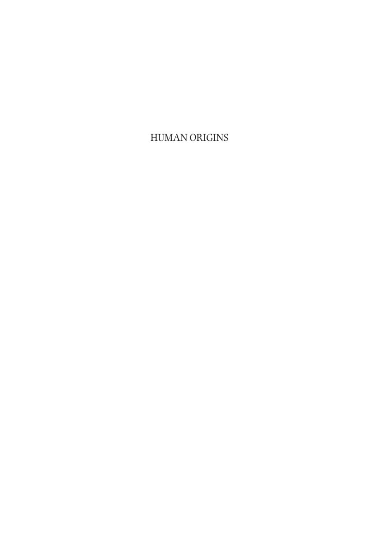 Cover of HUMAN ORIGINS