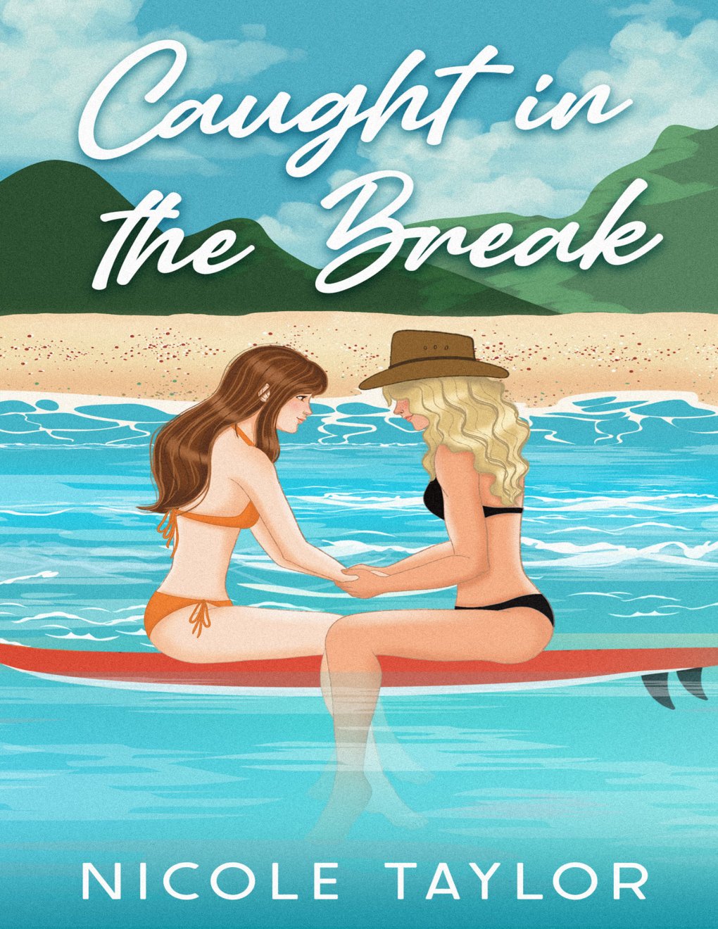 Cover of Caught in the Break: A simmering small town lesbian romance