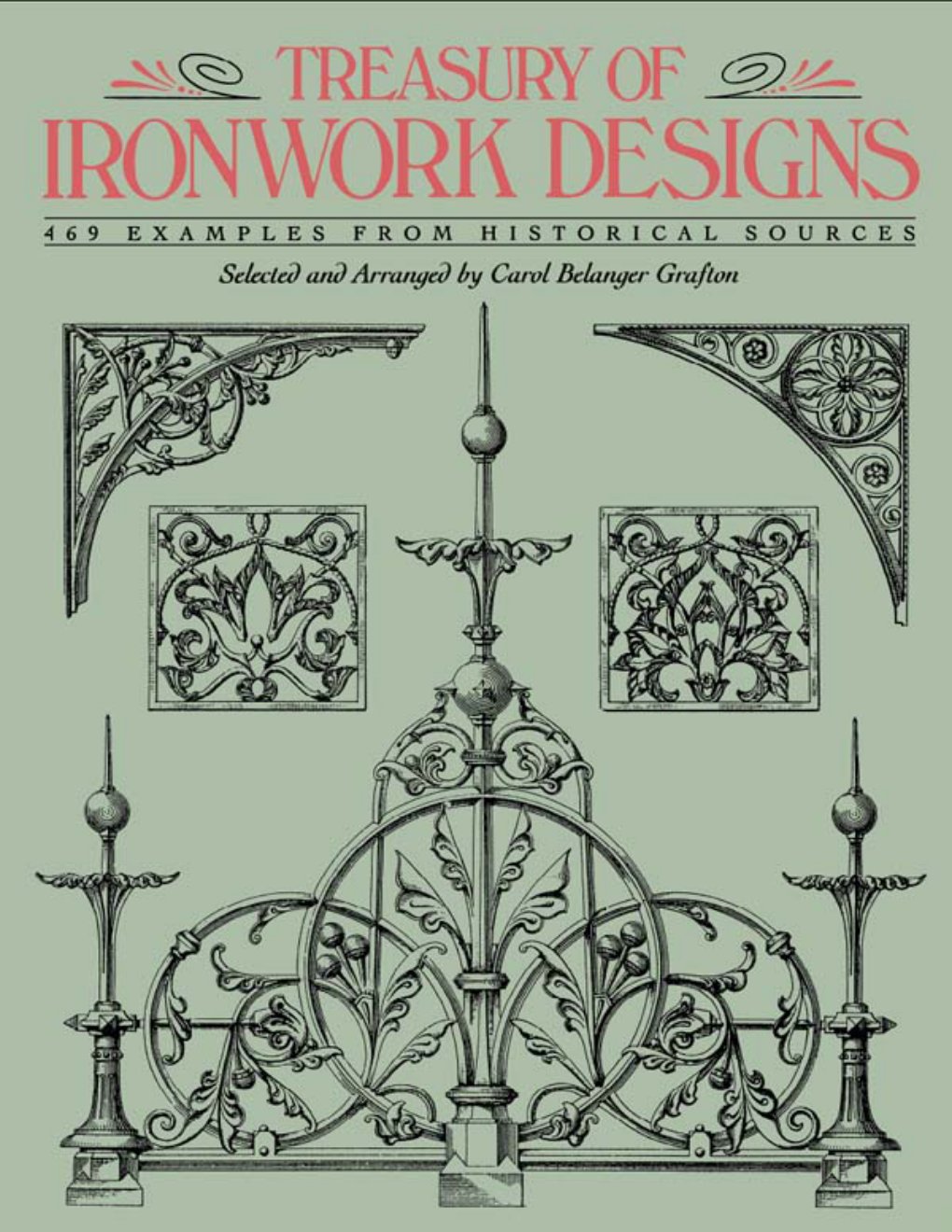 Cover of Treasury of Ironwork Designs