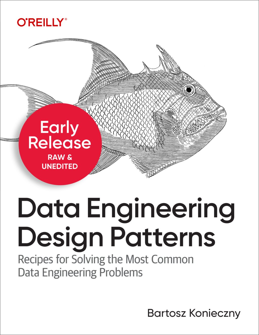 Cover of Data Engineering Design Patterns (for Simo Abdo)