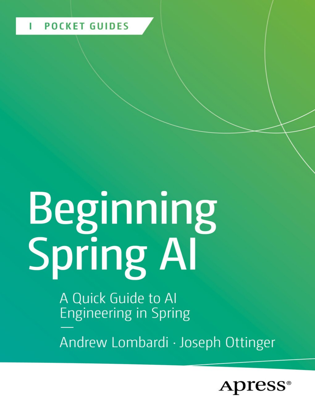 Cover of Beginning Spring AI- A Quick Guide to AI Engineering