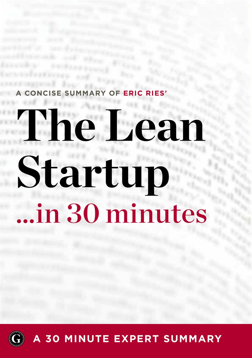 Cover of The Lean Startup .in 30 Minutes (1976)