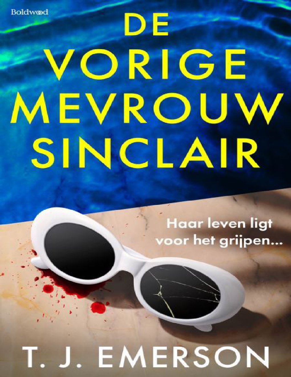 Cover of De vorige mevrouw Sinclair (2024)